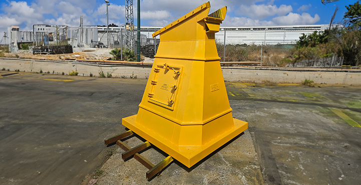 משפך לקו צינורות